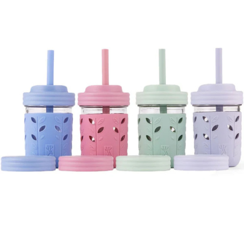 8oz Glass Mason Jar Drinking Tumblers + Food Storage