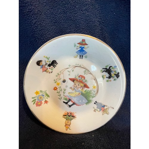 Vintage Nursery Rhyme Plates (2)