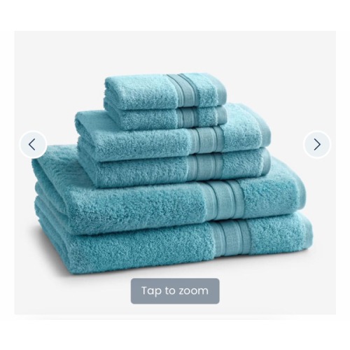 Turkish Cotton Bath Towel Set - Lagoon | The Company Store