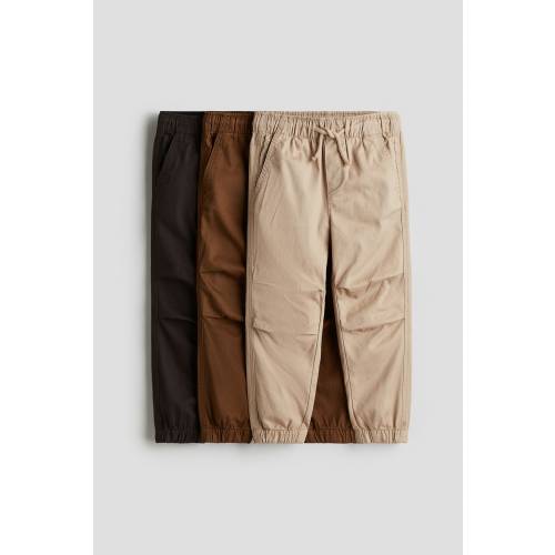 3-PACK COTTON JOGGERS