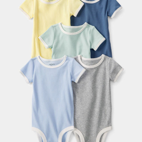 5-Pack Baby Onesies - Serena