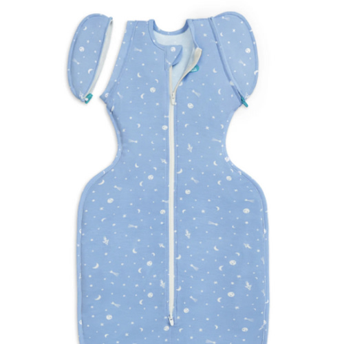 Swaddle Up™ Transition Bag 1.0 TOG Viscose from Bamboo Light Blue Time and Space