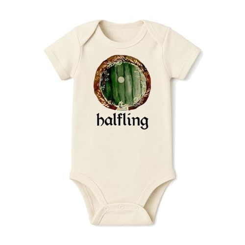 Brain Juice Tees Halfling Bodysuit - 100% Cotton -Cream Color