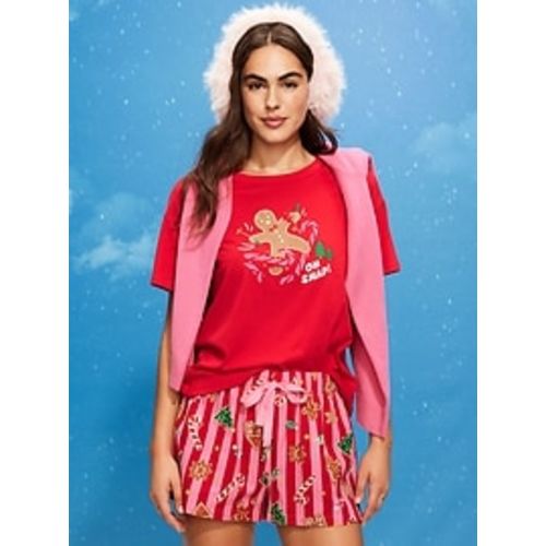 Holiday-Graphic Crew-Neck T-Shirt for Women | Old Navy