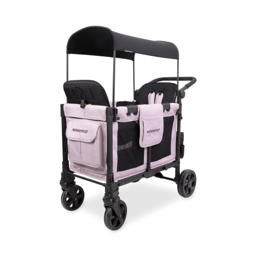 W2 Elite Pro Stroller Wagon (2 Seater) - Dusty Lavender – WONDERFOLD