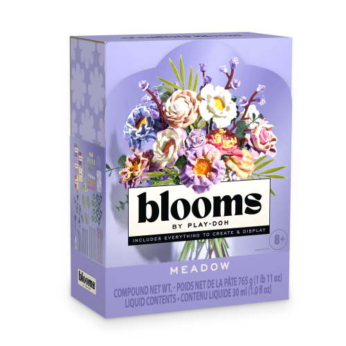 Blooms by Play-Doh Meadow Flower Bouquet Making Kit, Floral Crafts for Adults, DIY Relaxing Home Décor Set - Walmart.ca