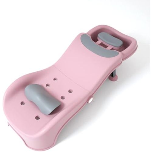 Adjustable Children Shampoo Chair for 3-10 Year Old Bathing Seat Tub Collapsible with Prevent Wet Clothes Design