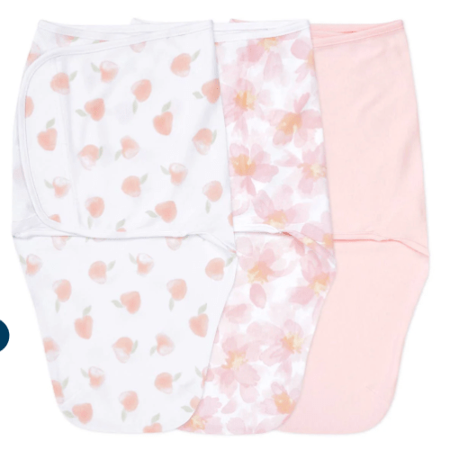 Garden Floral Easy Swaddle No Zipper 0-3M | aden + anais
