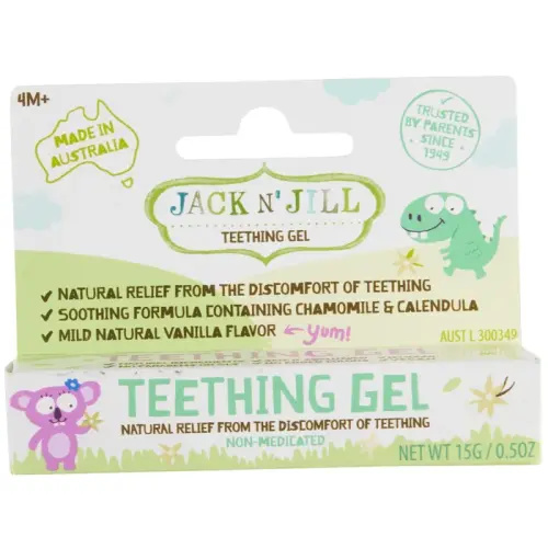 Jack N Jill Natural Teething Gel 15G | Baby Bunting AU