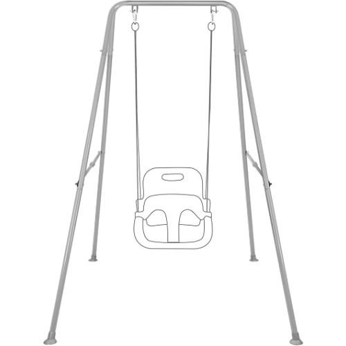 Baby Swing Stand, Foldable Swing Stand for Backyard Indoor & Outdoor