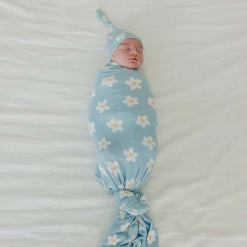 Knit Swaddle Blanket - Della