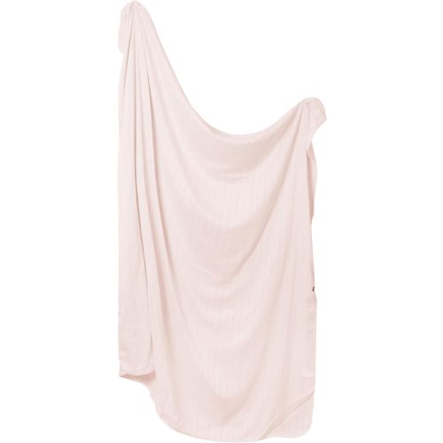 KYTE BABY Rayon Made from Bamboo Muslin Swaddle Blanket, Soft & Breathable, Blush