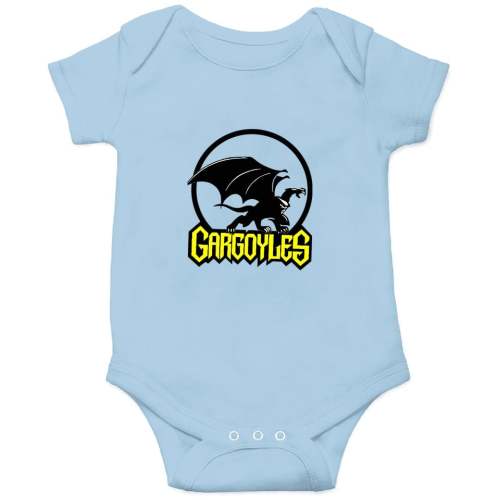 Gargoyles Logo Baby Onesies
