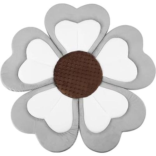 PandaEar Soft Baby Bath Flower for Sink Newborn, Portable Baby Bath Pad Bathtub Cushion, Safe Flower Tub Sink Bath Mat for Baby Infant