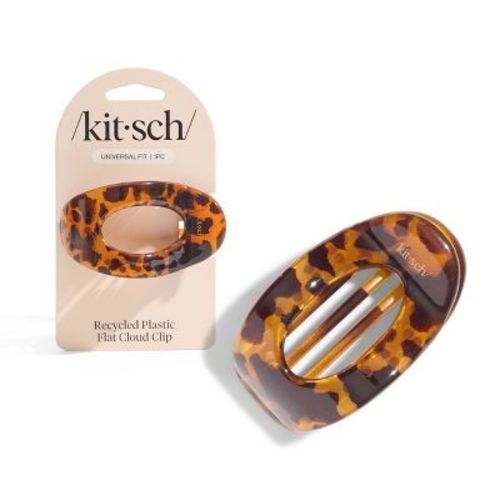 Kitsch Medium Flat Cloud Hair Claw Clip - Tortoise