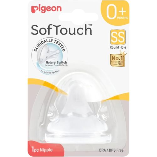 Pigeon SofTouch BPP Nipple, SS