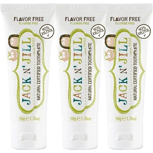 Jack N Jill Kids Toothpaste, Fluoride Free, Flavor Free, 1.76 oz