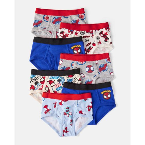 Toddler Boy 7-Pack ©Marvel Spider-Man Print Brief Underwear  | Carter's