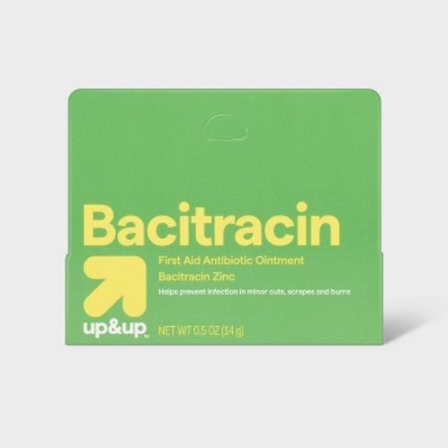 Bacitracin Antibiotic First Aid Ointment - 0.5oz/14gms - up&up™