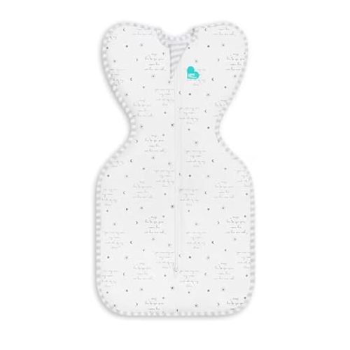 Love to Dream Swaddle, Lite 0.2 TOG, Newborn 5-8.5lbs, You are My White