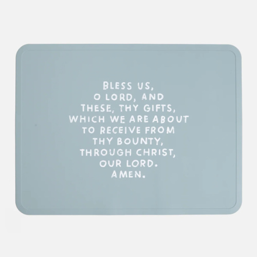 Meal Blessing Silicone Placemat