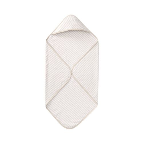 Striped Terry Baby Hooded Towel