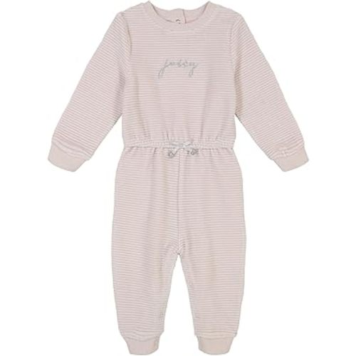 Juicy Couture Baby Girls' Long Sleeve Velour Coverall