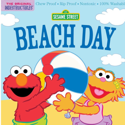 Indestructibles: Sesame Street: Beach Day: Chew Proof · Rip Proof · Nontoxic · 100% Washable (Book for Babies, Newborn Books, Safe to Chew)