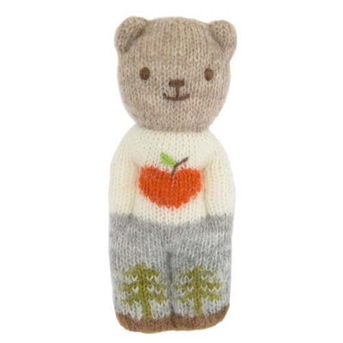 Organic Alpaca Wool Doll - Bear