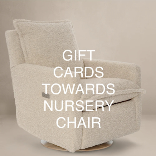 Gift Card - Modern Nursery - NURSERY CHAIR