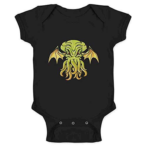 Pop Threads Cthulhu Monster Lovecraft Halloween Horror Infant Baby Boy Girl Bodysuit