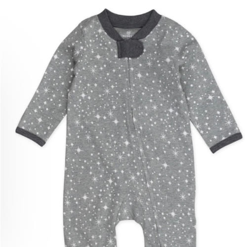 Organic Cotton Sleep & Plays | Honest Baby Clothing - Twinkle Star Gray