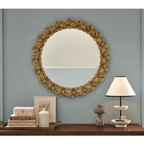 Chris Loves Julia Antique Gold Mirror