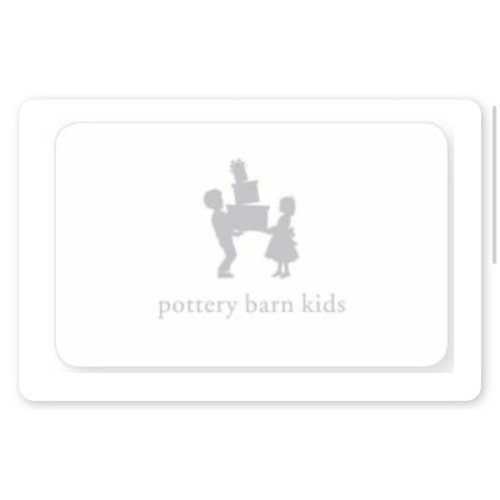 Pottery Barn Kids Gift Card - $25 - $500