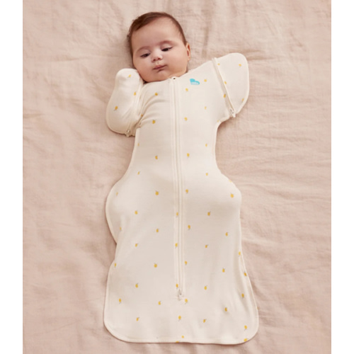 Swaddle Up™ Transition Bag 1.0 TOG Viscose from Bamboo Cream Lemons – Love to Dream US
