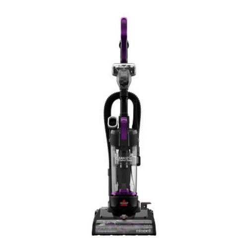 BISSELL CleanView Compact Turbo Upright Vacuum 10" Cleaning Path Black: Bagless, Multi-Surface, Pet Hair, Lightweight, 25ft Cord, 2-Year Warranty