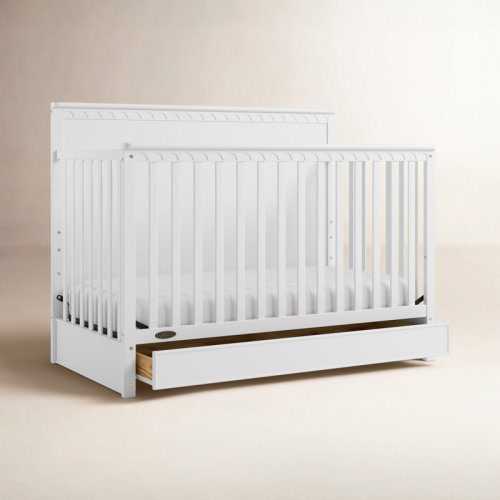 Graco Sasha 5-In-1 Convertible Crib With Drawer & Reviews | Wayfair