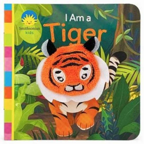 Smithsonian I am a Tiger Puppet Book