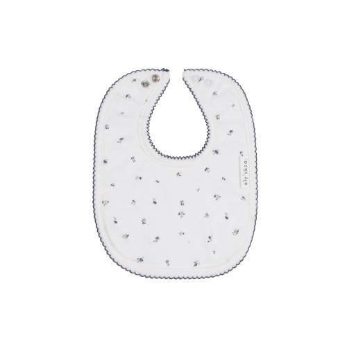 Velour Cluster Flower & Leaf Collection - Cotton Bib – Ely's & Co.