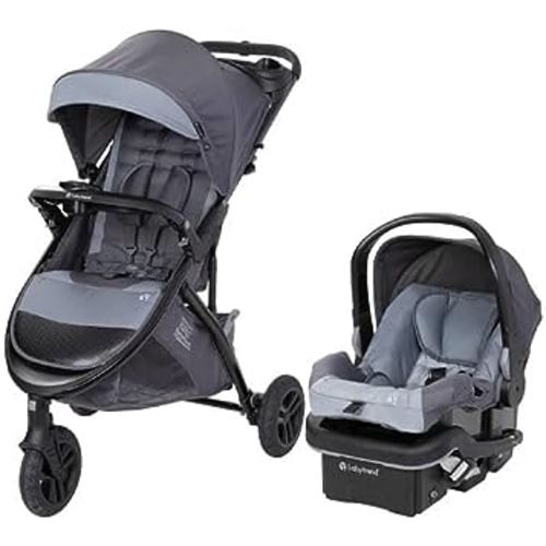 Baby Trend Tango™ 3 All-Terrain Stroller Travel System with EZ-Lift™ Plus Infant Car Seat, Ultra Grey