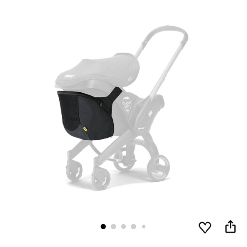 DOONA Snap-On Storage - Compatible Car Seat & Stroller