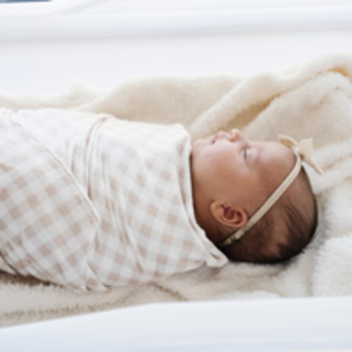 Plush Minky Stretch Luxe Swaddle | Saranoni