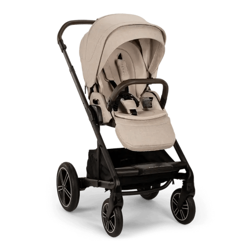 Nuna MIXX Next Stroller with Magnetic Buckle - Biscotti - Traveling Tikes