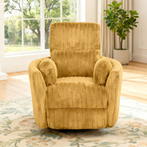 Modern Power Glider Recliner With Swivel | Wayfair