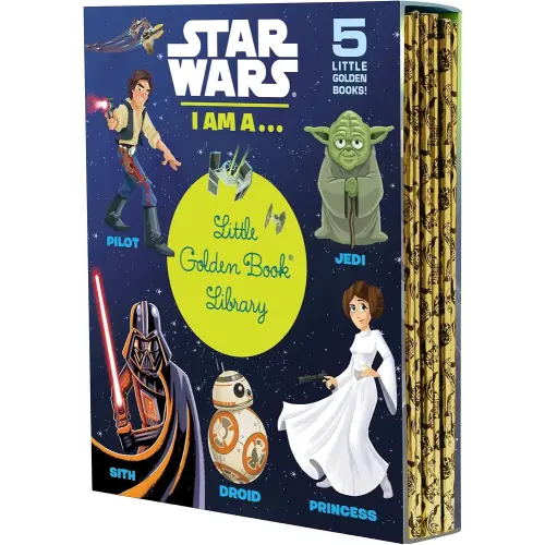 Star Wars: I Am a...Little Golden Book Library -- 5 Little Golden Books: I Am a Pilot; I Am a Jedi; I Am a Sith; I Am a Droid; I Am a Princess