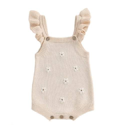 Dainty Flowers Sweater Onesie