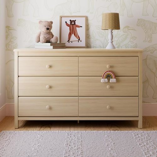 Storkcraft Alpine 6-Drawer Dresser, Driftwood
