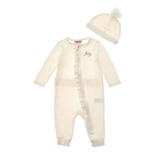 Juicy Couture girls Coverall With Hat, 6/9M