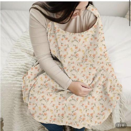 1 Pc Nursing Cover For Breastfeeding, Outdoor Nursing Scarf, Anti-Exposure Shawl Feeding Cloth, Breathable Nursing Cover | SHEIN USA
