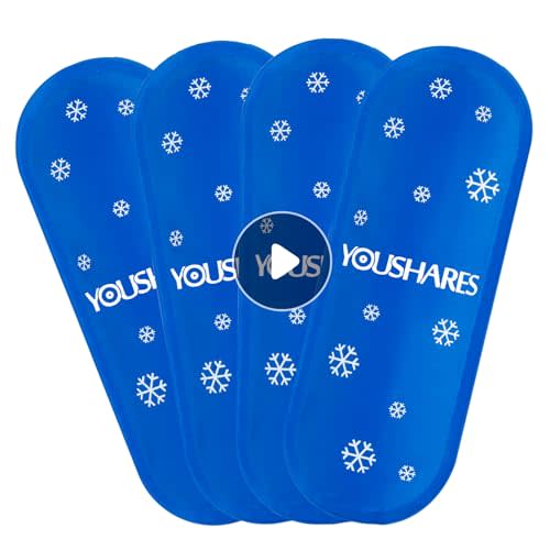 4 Pcs Small Breastmilk Ice Packs for Breastmilk Storage, Gel Ice Packs for Breast Milk Keeps Breast Milk Fresh, Perfect for Cooling Milk, Camping, Picnics, Lunchboxes or Injury Relief